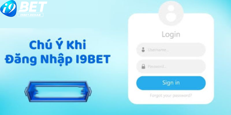 Quy trình đăng nhập tài khoản I9BET trên webisite